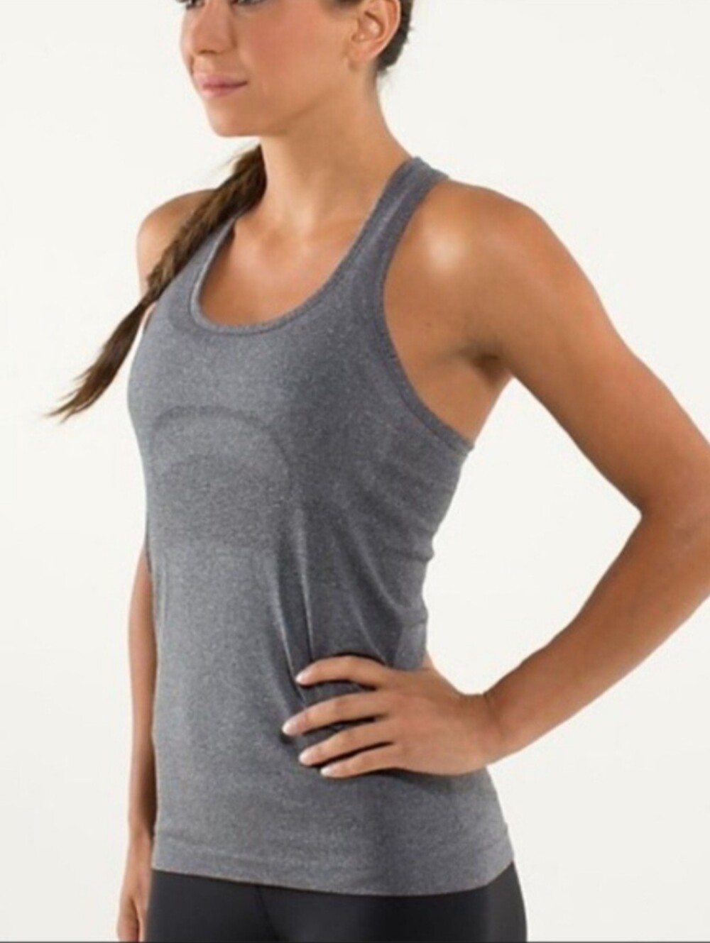 Lululemon Swiftly Tech Racerback Tank Gray Size 6